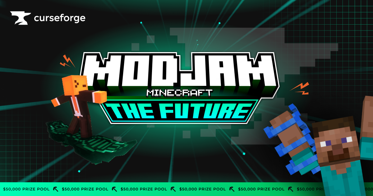 Minecraft ModJam 2025 key art